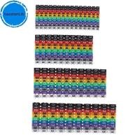 ราคา Haostont Cable Markers Colourful C Type Marker Number Tag Label สําหรับลวด 1 5 1 5 6mm2 TH (43279006209)