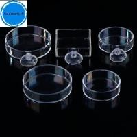 ราคา Haostont Aquarium Feeder อะคริลิคปลาโปร่งใสรอบจานสแควร์กุ้งกล่องอาหารปลาและกุ้งอุปกรณ์ให้อาหาร TH (57058477737)
