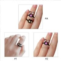ราคา แหวนแมวแบบอนิเมะ สไตล์เรโทร เครื่องประดับทันสมัยสำหรับคู่รัก (56907407033)