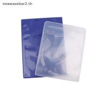 ราคา waveba สําหรับ PS2 PS3 Game Disc Case กล่องเก็บของพลาสติก Double CD Blu Ray Box DVD Disc Box Dual Pa BD Box (42279621947)