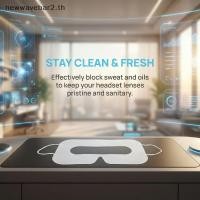 ราคา waveba 100 ชิ้นทิ้งผ้าไม่ทอมาส์กหน้าสําหรับอุปกรณ์แว่นตา VR Hygiene Eye Pad สําหรับ HTC Vive 3D Virtual Reality Glass (52058157535)