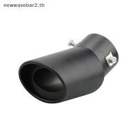 ราคา waveba ปลายท่อไอเสียรถยนต์สากลอลูมิเนียมกลม ALloy Muffler Tail Trim ด้านหลังหัวฉีดท่อไอเสียอัตโนมัติ Silencer Inlet 63mm (55407891736)