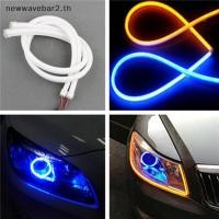 ราคา waveba 30CM DRL แถบหลอด LED แบบยืดหยุ่นไฟวิ่งกลางวัน โคมไฟจอดรถรถยนต์ (51408101870)