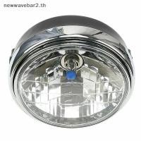 ราคา waveba ไฟหน้ารถจักรยานยนต์ 12V สากล H4 โคมไฟไส้เลื่อนฮาโลเจนสําหรับ CB400 CB500 CB900 (45958057681)