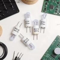ราคา waveba 5 10 ชิ้น 6 3V 75mA หลอดบอกสถานะสไตล์ Bi Pin สําหรับ SELECTOR PHONO Marantz และตัวรับสัญญาณสเตอริโอ Hi fi วินเทจมากมาย (52858581455)