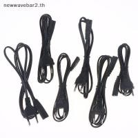 ราคา waveba 1 3 5 ชิ้น 2 Prong สายไฟ EU สายไฟ C7 รูป 8 ยูโรสายไฟสําหรับ LG Sony TV Monitor แหล่งจ่ายไฟ PS3 XBox Charger (51307900974)