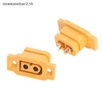 ราคา waveba 2 ชิ้น ล็อต XT60E F XT60 XT 60 DC500V 30A 60A ปลั๊กหญิงขั้วต่อชุบทองแบตเตอรี่เชื่อมต่ออะแดปเตอร์ (40229698364)