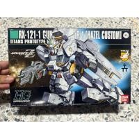 ราคา โมเดลพลาสติกกันดั้ม Gunpla จากซีรีส์ Advance of Z Flag of Titans Bandai Plamo HG RX 121 1 Gundam TR1 Hazel Custom (57152015726)