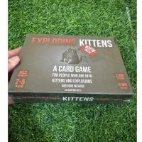 ราคา บอร์ดเกม แมวระเบิด Exploding Kittens Board Game ภาษาอังกฤษ กล่องดำ งานจีน (24722757331)