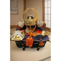 ราคา มือสอง สภาพดี 90 ชุดหมวกซามูไร Kabuto พร้อมฐานและเครื่องประดับครบเซ็ต งานตกแต่งสไตล์ญี่ปุ่นแท้ (46606629336)