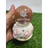 ราคา สินค้ามือ 2 สภาพเยี่ยม กล่องดนตรีลูกแก้วคริสตัล ราศี Sagittarius ราศีธนู (50206322378)
