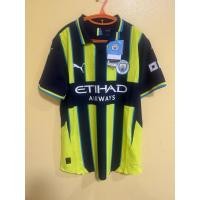 ราคา เสื้อฟุตบอล เกรดนักเตะ ของแท้ 100 แมนเชสเตอร์ ซิตี้ Manchester City ฤดูกาล 2024 25 size M (49851256755)