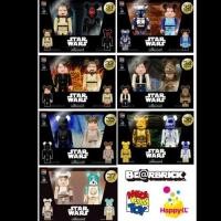 ราคา Set คู่ Medicom Bearbrick 100 พวงกุญแจ Star Wars งาน Happy Ichiban Kuji (17389816235)