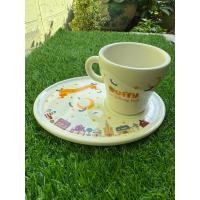 ราคา Duffy the Disney Bear Duffy s Halloween Dream แก้ว จานรอง จาก Tokyo DisneySea Made in Japan (54905232500)