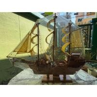 ราคา ลดล้าง Stock เรือสำเภา เรือสำเภามงคลจีน ไม้สักทอง เสริมฮวงจุ้ย ขนาด L 57 ซม (29323273421)