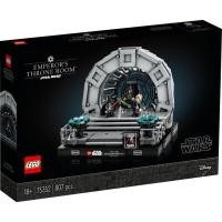ราคา LEGO Star Wars 75352 Emperor s Throne Room Diorama Building Toys Set 807 Pieces (24928765578)