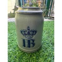 ราคา Rare Vintage แก้วเบียร์เยอรมันแบบดั้งเดิมจาก Hofbräuhaus München (54301966289)
