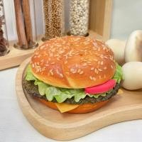 ราคา โมเดลเบอร์เกอร์ เบอร์เกอร์ปลอม เบอร์เกอร์ตกแต่ง ตกแต่งร้านเบเกอรี่ ร้านอาหาร ตกแต่งห้องครัว (24070781878)