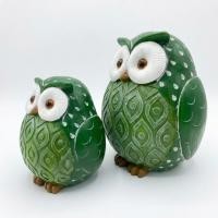 ราคา นกฮูกคู่ นกฮูกตกแต่งบ้าน รูปปั้นนกฮูก นกฮูกอ้วนคู่น่ารัก โมเดลนกฮูก สินค้าพร้อมส่ง (49258733622)