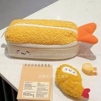 ราคา กล่องดินสอตุ๊กตากุ้ง น่ารัก เทมปุระ กระเป๋าใส่เครื่องเขียนแบบมีซิปความจุขนาดใหญ่สําหรับโรงเรียน (50456691257)