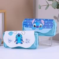 ราคา สติช กล่องดินสอ นักเรียนประถมความจุขนาดใหญ่เครื่องเขียนใหม่น่ารักการ์ตูนเครื่องเขียนกล่องการจัดเก็บ (26087253334)