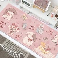 ราคา แผ่นรองเมาส์ ความละเอียดสูง การพิมพ์ขนาดใหญ่สีชมพูการ์ตูนน่ารักโต๊ะโต๊ะคอมพิวเตอร์ เบาะ ที่กําหนดเองโต๊ะกันลื่น (25194662349)