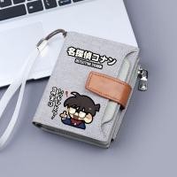 ราคา กระเป๋าสตางค์นักสืบโคนัน ความจุขนาดใหญ่ ทำจากผ้าใบ พกบัตรนักศึกษาและเหรียญได้สะดวก (44072125493)