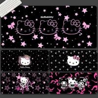 ราคา แผ่นรองเมาส์ HelloKitty สีชมพูสีดํา พิมพ์ HD แผ่นรองเมาส์กันน้ํา Seaming แผ่นรองเมาส์สําหรับเล่นเกมกันลื่น (42211259870)