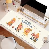 ราคา แผ่นรองเมาส์เกมมิ่ง XL 80x30cm XXL 90x40cm ลาย Twinkle Twinkle น่ารัก กันลื่น กันน้ำ ขอบเย็บแน่น สำหรับเกมเมอร์ PC Laptop Gaming Mouse Pad XL XXL Desk Mat Anti Slip Waterproof (40810882765)