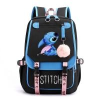 ราคา Lilo Stitch กระเป๋าเป้สะพายหลัง Stitch กระเป๋านักเรียน USB ชาร์จกระเป๋านักเรียนชายหญิงกระเป๋าเป้สะพายหลัง (29738100988)