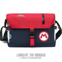 ราคา Nintendo Mario สินค้า Messenger กระเป๋าสะพายกระเป๋าเป้สะพายหลังกระเป๋า Messenger นักเรียนชาย Street สวมใส่กีฬาสันทนาการ T (28927305250)
