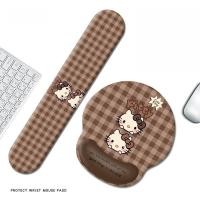 ราคา HelloKitty แผ่นรองเมาส์ข้อมือฤดูใบไม้ร่วงฤดูหนาวสีน้ําตาล HelloKitty แป้นพิมพ์คอมพิวเตอร์ซิลิโคน 3D แผ่นรองเมาส์สเตอริโอ (28686799612)