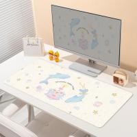 ราคา แผ่นรองเมาส์เกมมิ่ง XL 80x30cm XXL 90x40cm ลายปลาโลมาทะเลสวยๆ น่ารัก กันลื่น กันน้ำ ขอบเย็บแน่น สำหรับเกมเมอร์ PC Laptop Gaming Mouse Pad XL XXL Desk Mat Anti Slip Waterproof (28678671280)