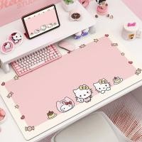 ราคา Hello Kitty แผ่นรองเมาส์น่ารักหญิง HD พิมพ์ Seaming แผ่นรองเมาส์กันน้ําแผ่นรองเมาส์สําหรับเล่นเกมกันลื่น (27043910940)