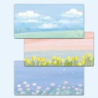 ราคา แผ่นรองเมาส์เกมมิ่ง XL 80x30cm XXL 90x40cm ลายทิวทัศน์วาดภาพสวย กันลื่น กันน้ำ ขอบเย็บแน่น สำหรับเกมเมอร์ PC Laptop Gaming Mouse Pad XL XXL Desk Mat Anti Slip Waterproof (22315398568)