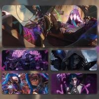 ราคา แผ่นรองเมาส์ Arcane เกมเล่นเกมขนาดใหญ่โดยเฉพาะ League of Legends Golden Kes แผ่นรองโต๊ะหอพักแผ่นรองแป้นพิมพ์ (27329594864)