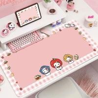 ราคา HelloKitty แผ่นรองเมาส์ HD พิมพ์ Seaming แผ่นรองเมาส์กันน้ํากันลื่นแผ่นรองเมาส์น่ารัก (44758086435)