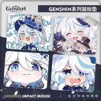 ราคา แผ่นรองเมาส์ Genshin Impact สินค้าเกมขนาดเล็กแผ่นรองคีย์บอร์ด Focarus Table Pad Seaming (42556705612)