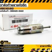 ราคา วาล์วท้ายรางหัวฉีด โบโลวาล์วรางหัวฉีด VIGO 1KD 2KD 095420 0422 สั่งเลย ส่งไว สินค้าตรงปก ถ่ายเองจากสินค้าจริง (43065720782)