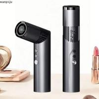 ราคา WANPX พัดลมแขวนคอ ขนาดลิปสติก USB ชาร์จพัดลมระบายความร้อนขนาดเล็ก Mutli Purpose พับน้ําแข็งบีบอัดความเร็วสูงมือถือพัดลมพับยิมใช้ (49359029872)
