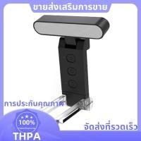 ราคา USB คลิปไฟอ่านหนังสือพับไฟอ่านหนังสือ Led ไฟอ่านหนังสือแบบพกพาแบบชาร์จไฟได้ 6 ความสว่าง Dimmabl สีดํา paudnefth (55307942270)