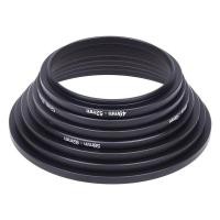 ราคา 49mm 52mm 55mm 58mm 62mm 67mm 72mm 77mm Metal Camera Lens Filter Stepping Step up Rings Lens Hood Adapter Mount Set (1941196932)