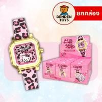 ราคา ยกกล่อง พร้อมส่ง Hello Kitty Heart Watch นาฬิกาลายเสือดาว แท้ (54358069586)