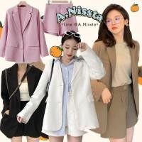 ราคา Blazer Set กางเกงขาสั้น ลุคสาวเกาหลี เกาใจ (21674537997)
