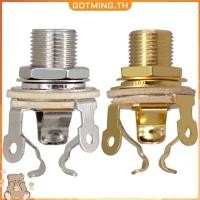 ราคา 2 ชิ้น 1 4 นิ้ว 6 35 มิลลิเมตรกีตาร์ Mono Jack Socket กีตาร์ไฟฟ้า Mono Jack Mono Output Jack สําหรับกีตาร์ไฟฟ้าเบส (43078716235)
