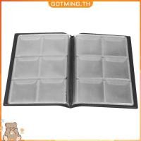 ราคา ก็อตมิง In Stock 60 Pockets Portable Album Coin Penny Money Storage Book Case Folder Storage Coin Holder Black PU Coin Album (44957338635)