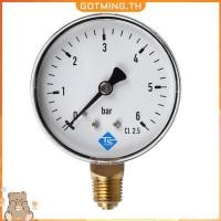 ราคา ก็อตมิง In Stocker 0 6 Bar Compressed Air Pressure Gauge 1 4 NPT Manometer (57658836498)