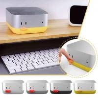 ราคา สําหรับ Apple Mac Mini M4 Cooling ฐานวงเล็บปุ่มด้านหน้าสร้างสรรค์น่ารักฐานสําหรับ Mac Mini M4 3D การพิมพ์ (27731389114)