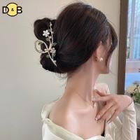 ราคา เครื่องประดับผมแบบดอกไม้สำหรับผู้หญิง กิ๊บร้อยเรือน Rhinestone และกิ๊บติดผมโลหะ (55308662925)