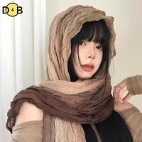 ราคา เชิ้ต gradient คอตตอน สไตล์วินเทจทราย ผ้าคลุมไหล่สำหรับฤดูหนาวและสไตล์ลำลอง (55208100048)